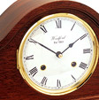 Decorative Mahogany 8 Day Striking Mantel Clock